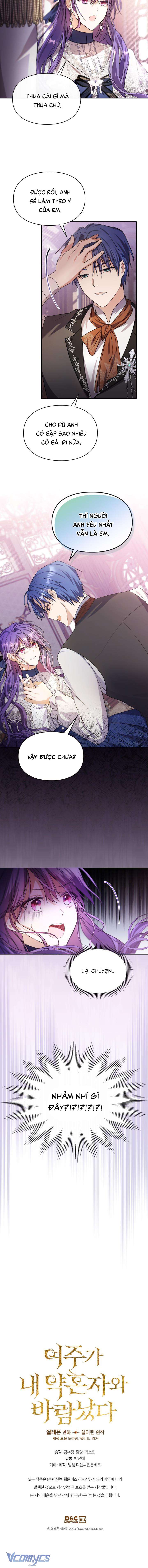 Nữ Chính Ngoại Tình Với Vị Hôn Phu Của Tôi Chapter 6 - Trang 4