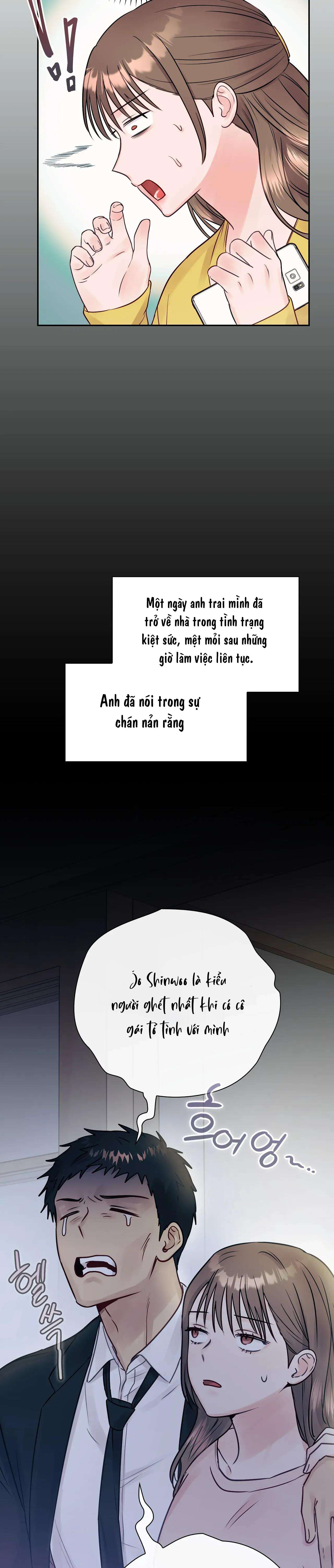 [ 18+ ] Người bạn nguy hiểm của anh trai Chap 8 - Trang 2