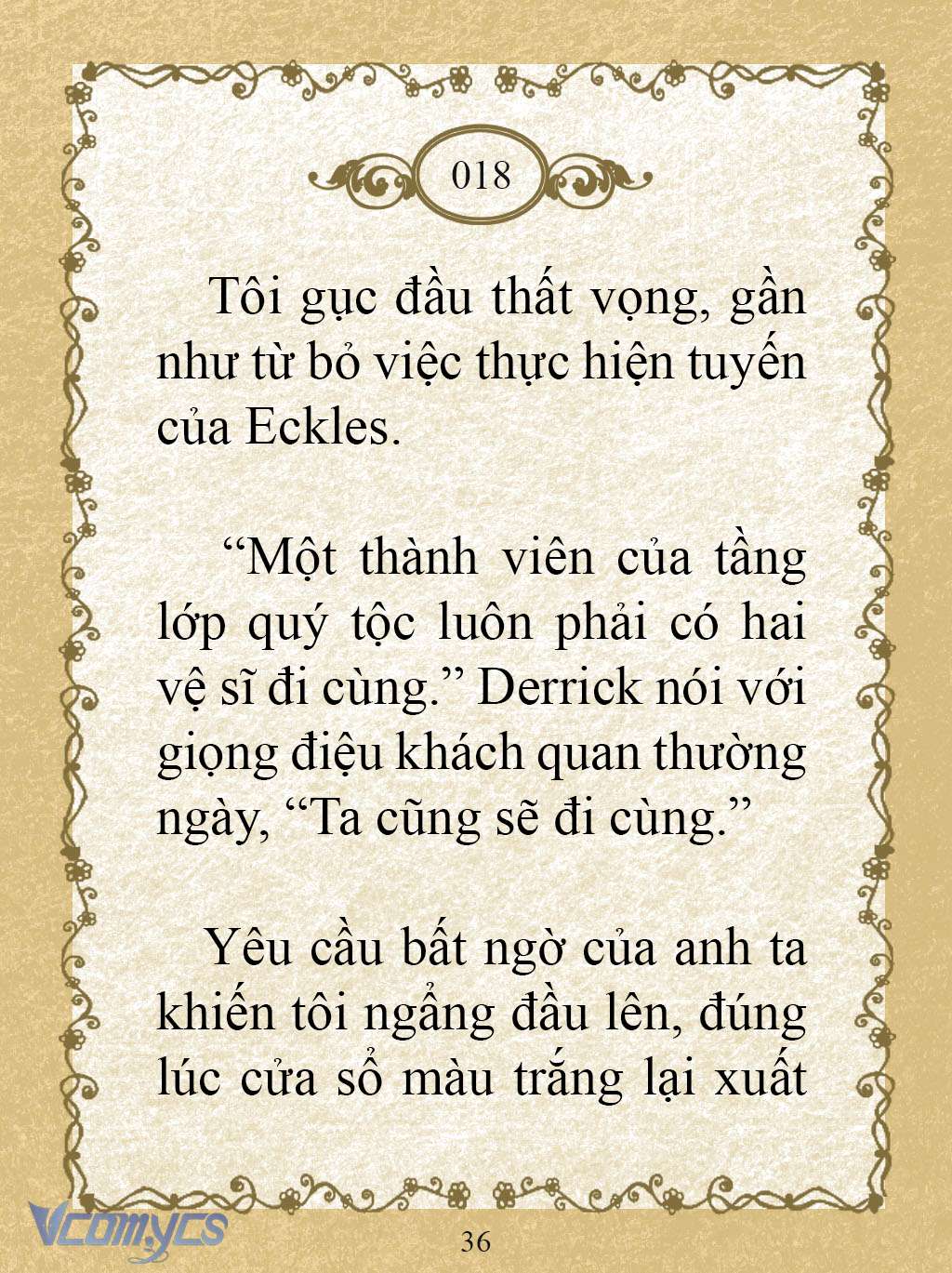 [Novel] Kẻ Phản Diện Được Định Phải Chết Chap 18 - Next Chap 19