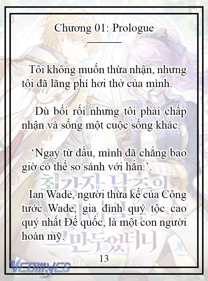[Novel] Tôi Không Còn Là Đối Thủ Của Nam Chính Chap 1 - Trang 2