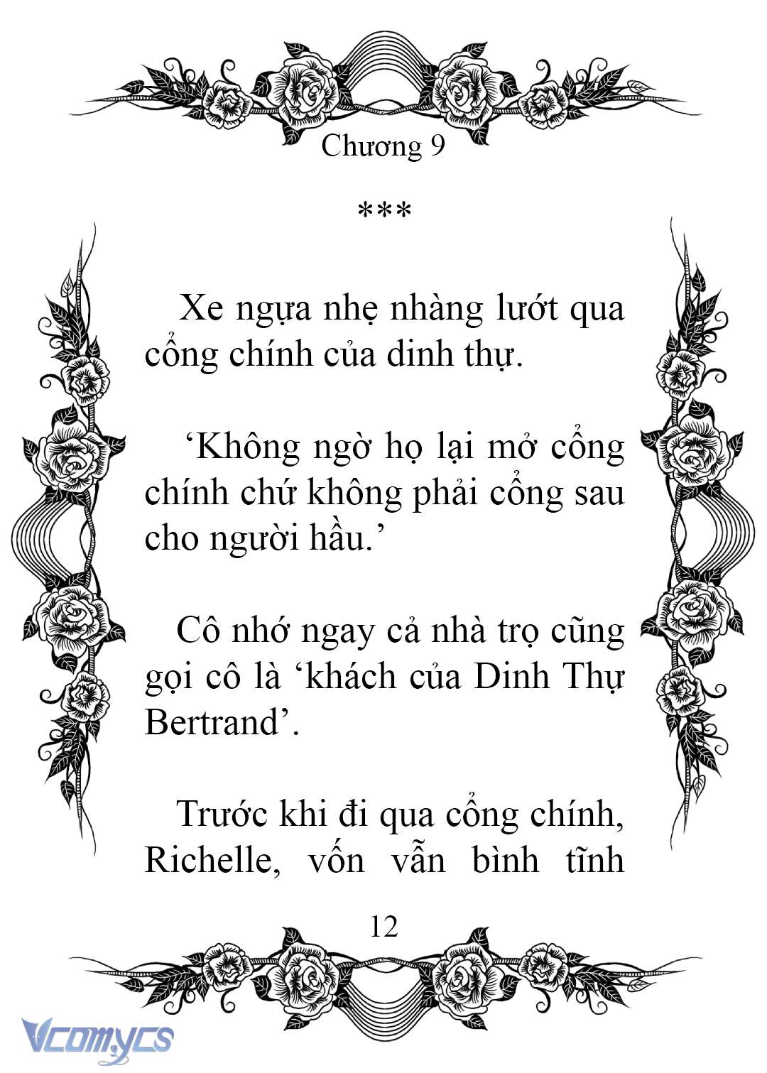 [Novel] Chào Mừng Đến Với Dinh Thự Hoa Hồng Chap 9 - Trang 2