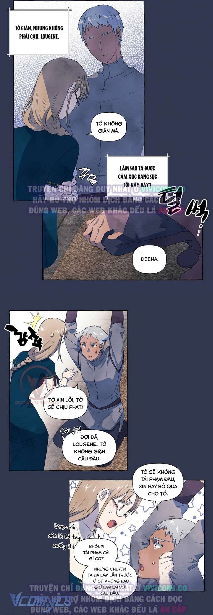 [18+] Chàng Sói Ngốc Và Nàng Thủ Thư Chapter 14 - Next Chapter 15