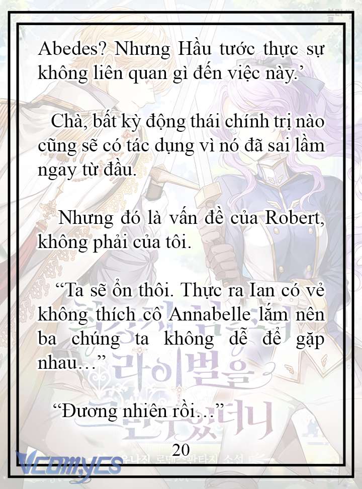 [Novel] Tôi Không Còn Là Đối Thủ Của Nam Chính Chap 11 - Trang 2