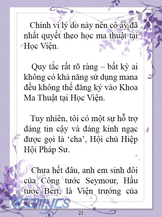 [Novel] Làm Ác Nữ Bộ Không Tốt Sao? Chap 20 - Trang 2