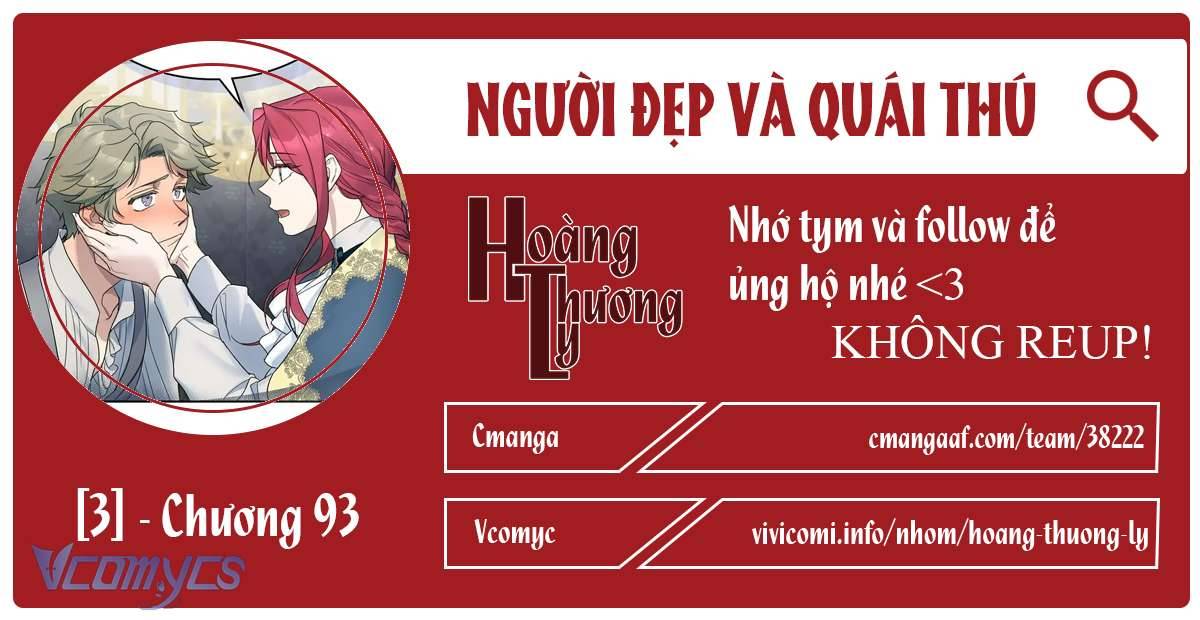 Người Đẹp Và Quái Thú Chap 93 - Trang 3