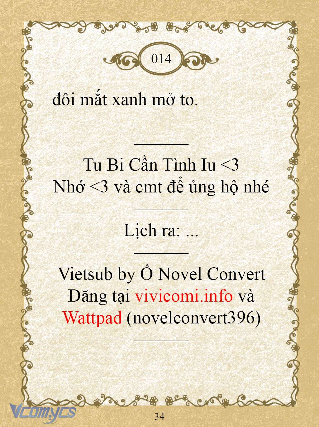 [Novel] Kẻ Phản Diện Được Định Phải Chết Chap 14 - Next Chap 15