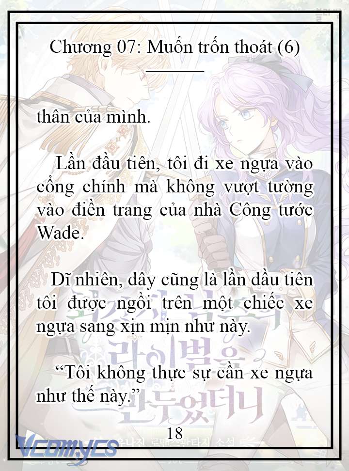 [Novel] Tôi Không Còn Là Đối Thủ Của Nam Chính Chap 7 - Trang 2