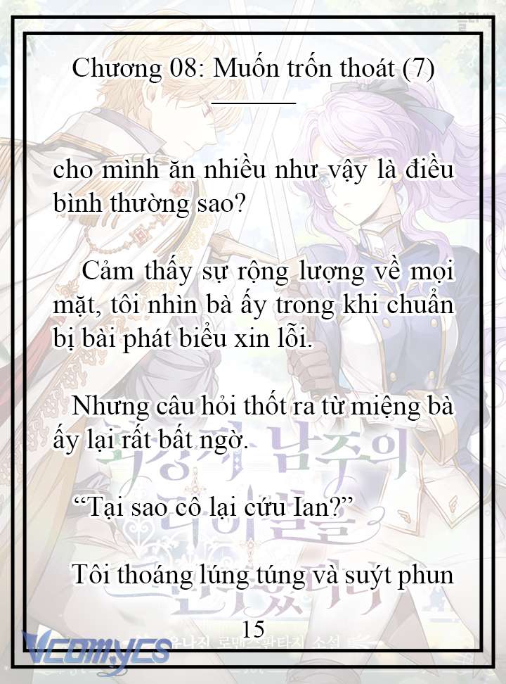 [Novel] Tôi Không Còn Là Đối Thủ Của Nam Chính Chap 8 - Trang 2