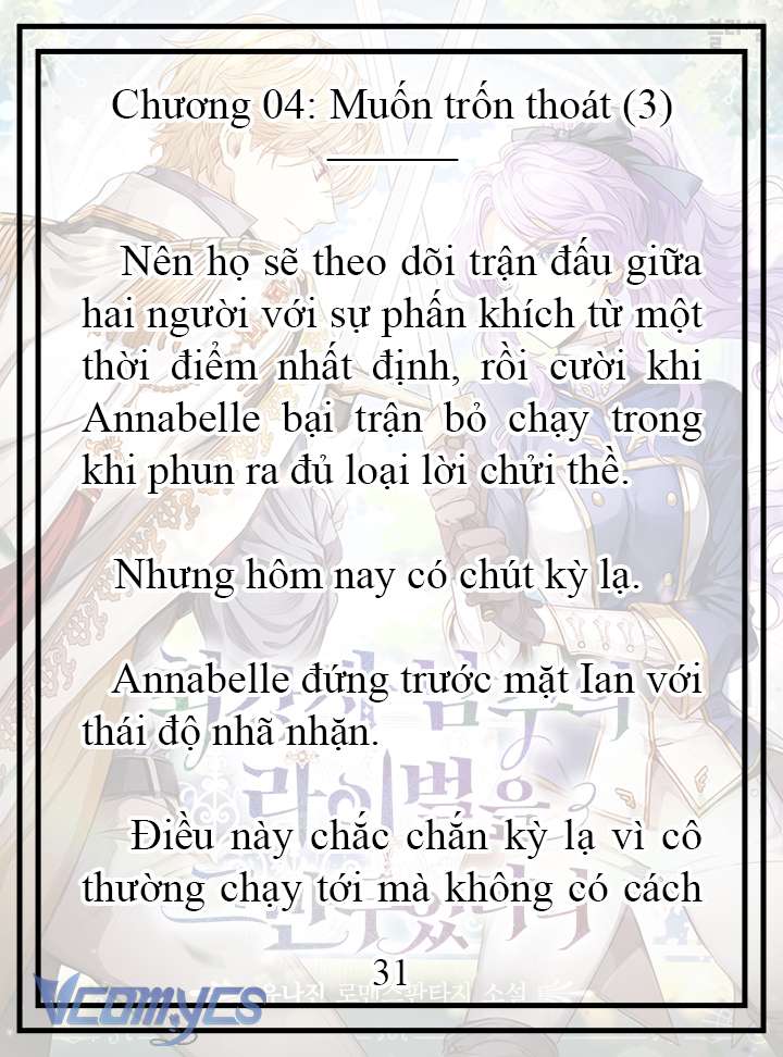 [Novel] Tôi Không Còn Là Đối Thủ Của Nam Chính Chap 4 - Trang 2