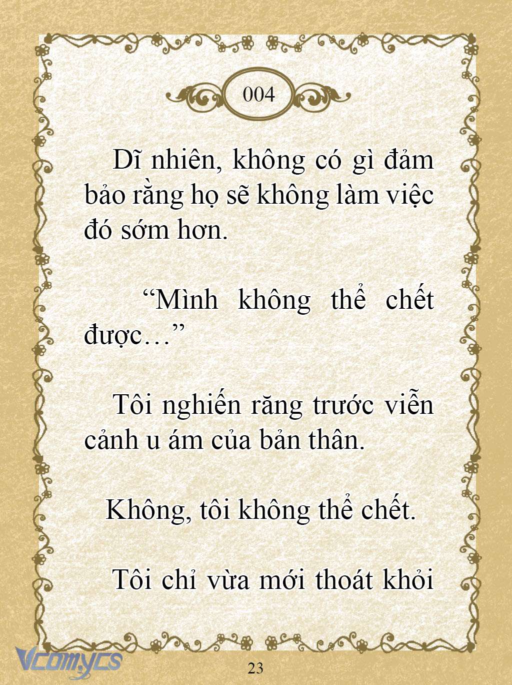 [Novel] Kẻ Phản Diện Được Định Phải Chết Chap 4 - Trang 2