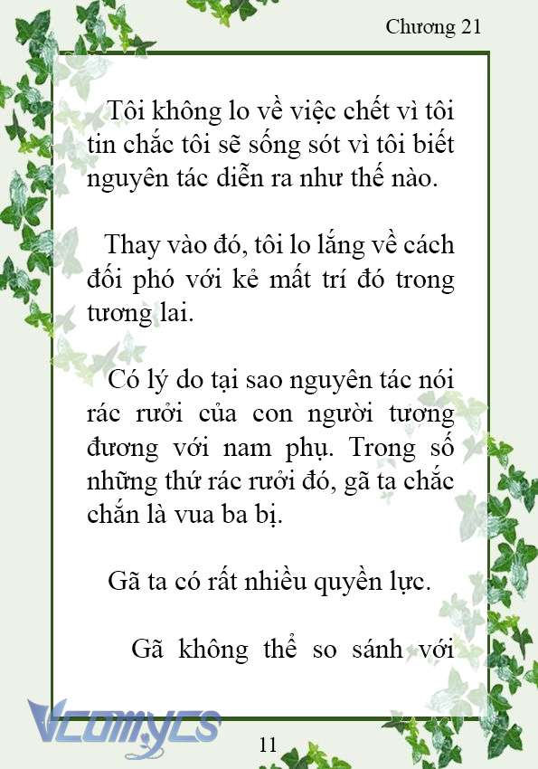 [Novel] Trở Thành Em Gái Của Nam Chính Tiểu Thuyết Đam Mỹ Chap 21 - Next Chap 22