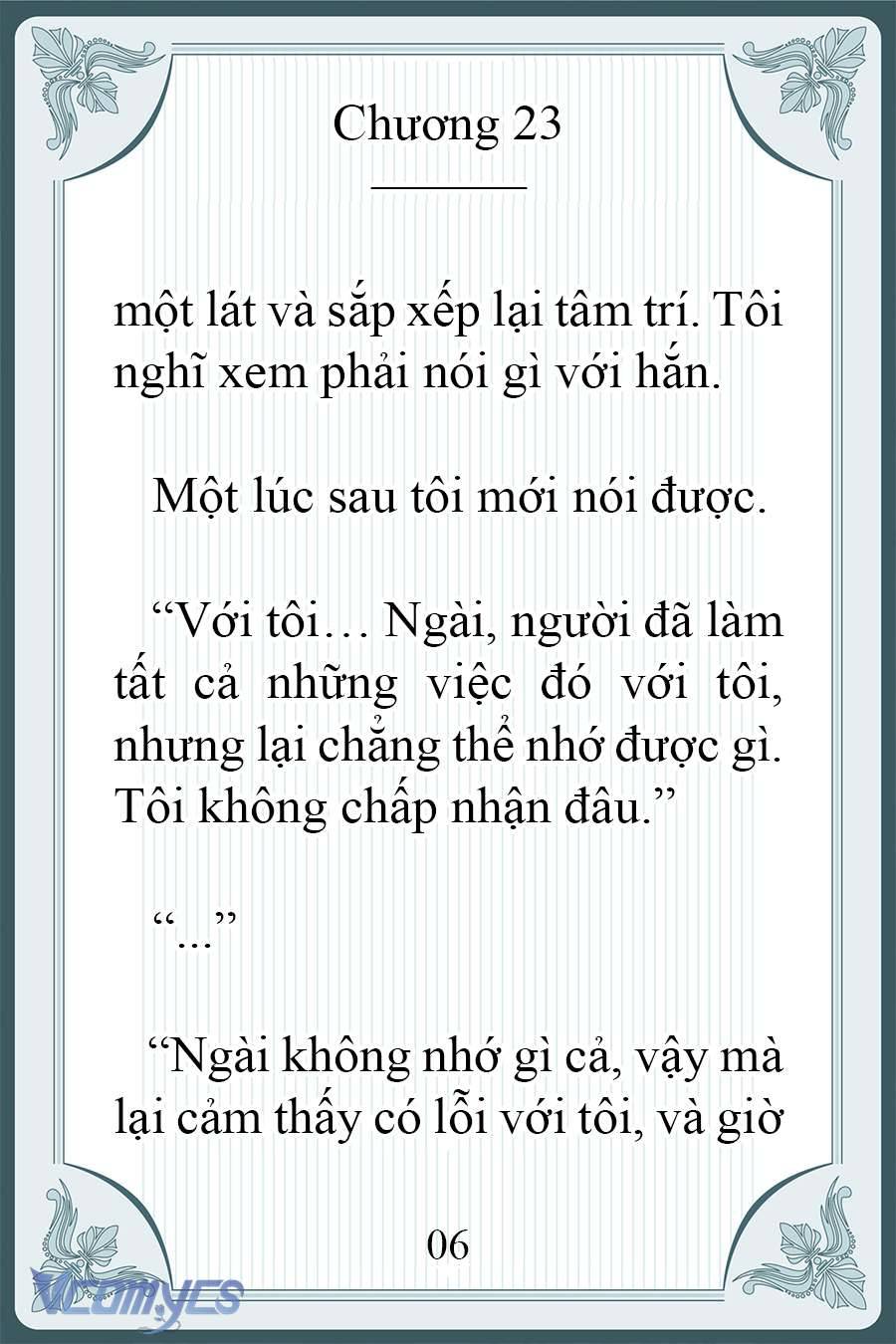 [Novel] Người Chồng Ghét Tôi Đã Mất Trí Nhớ Chap 23 - Next Chap 24