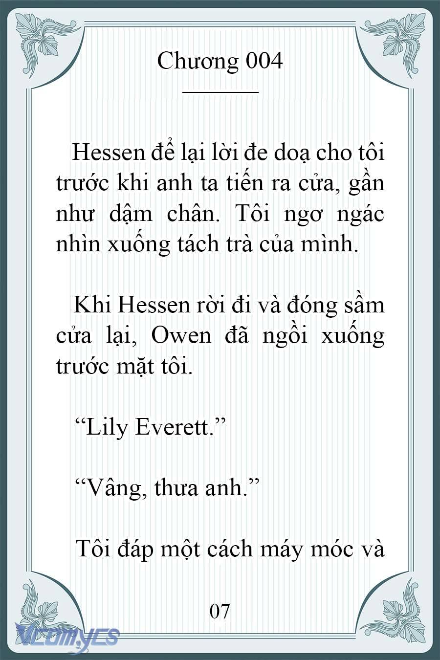 [Novel] Người Chồng Ghét Tôi Đã Mất Trí Nhớ Chap 4 - Next Chap 5
