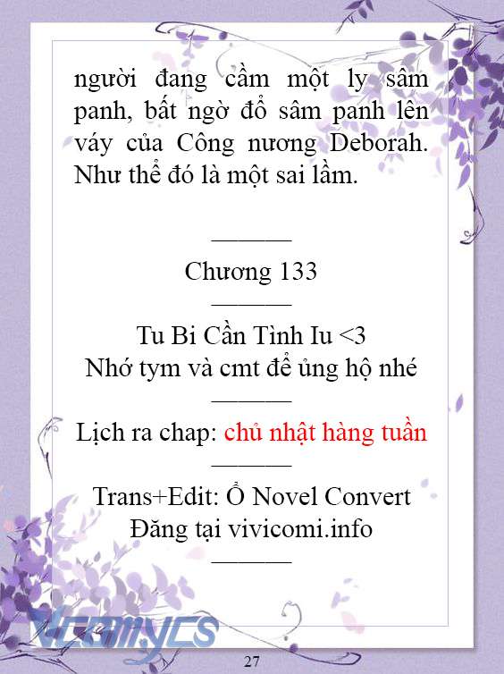 [Novel] Làm Ác Nữ Bộ Không Tốt Sao? Chap 133 - Next Chap 134