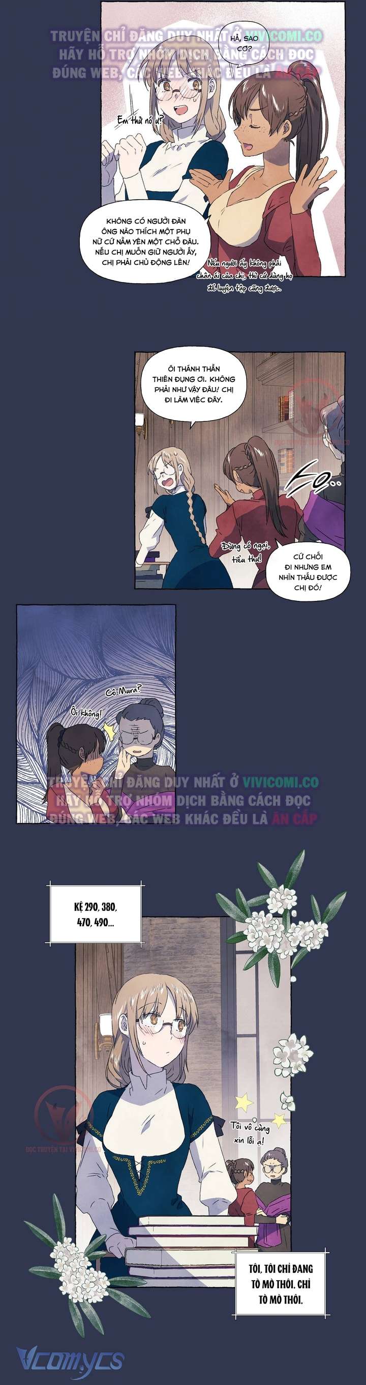 [18+] Chàng Sói Ngốc Và Nàng Thủ Thư Chapter 6 - Trang 3