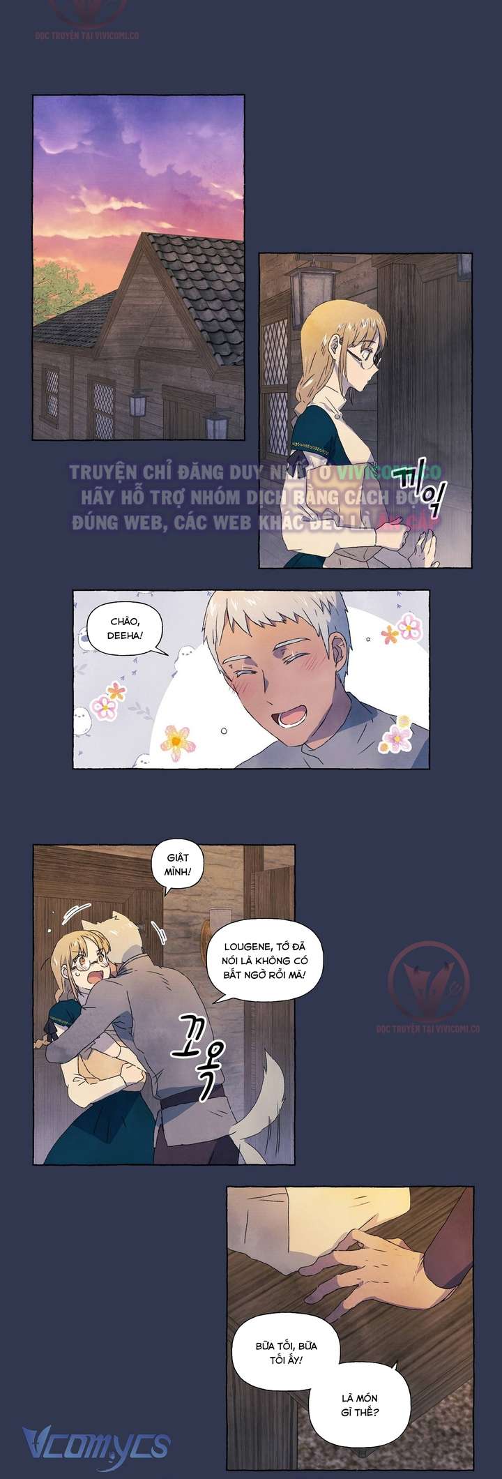 [18+] Chàng Sói Ngốc Và Nàng Thủ Thư Chapter 6 - Trang 3