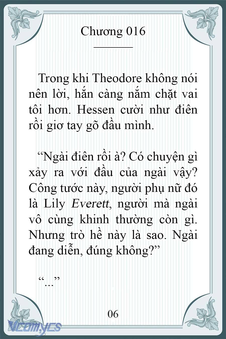 [Novel] Người Chồng Ghét Tôi Đã Mất Trí Nhớ Chap 16 - Next Chap 17