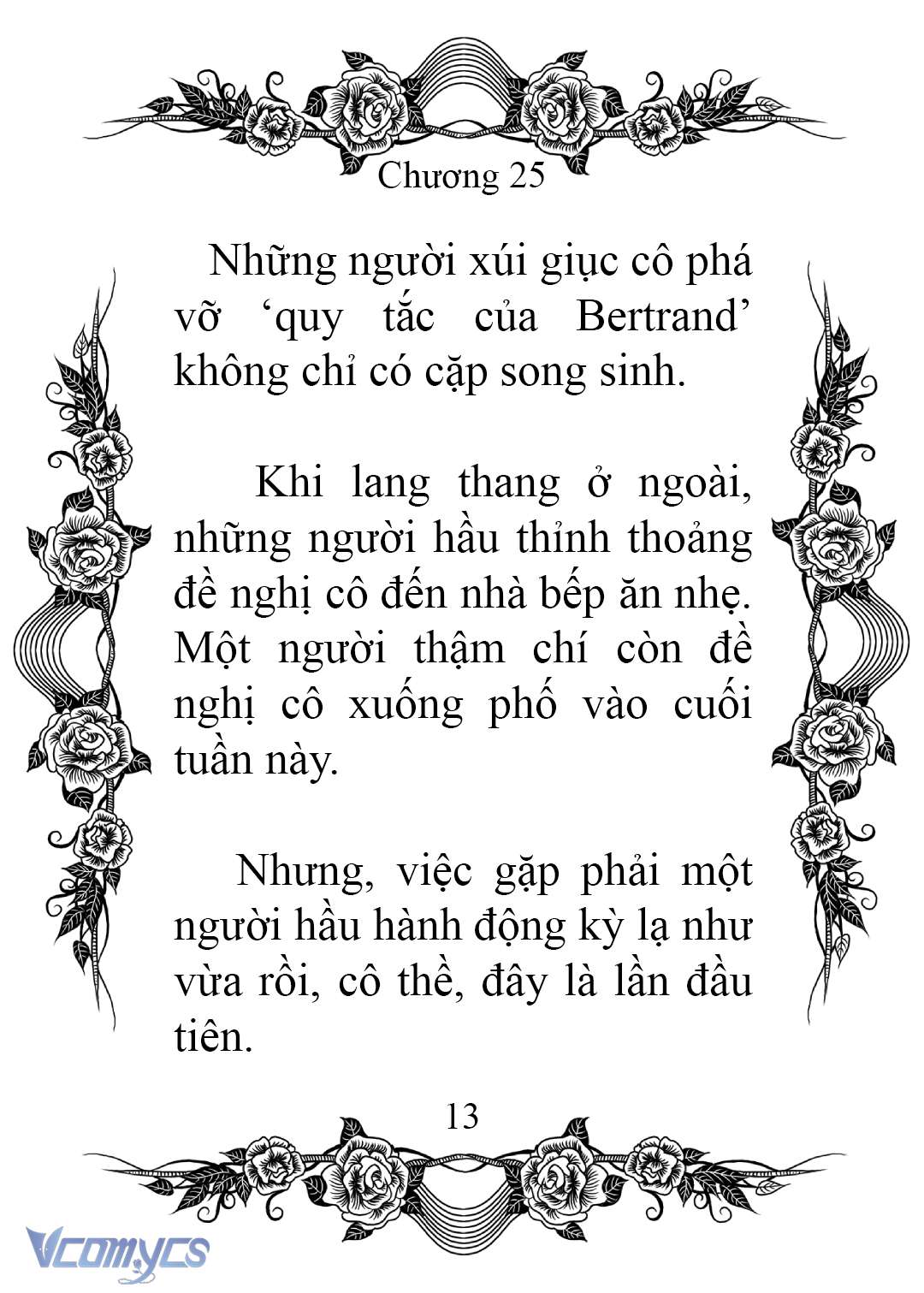 [Novel] Chào Mừng Đến Với Dinh Thự Hoa Hồng Chap 25 - Next Chap 26
