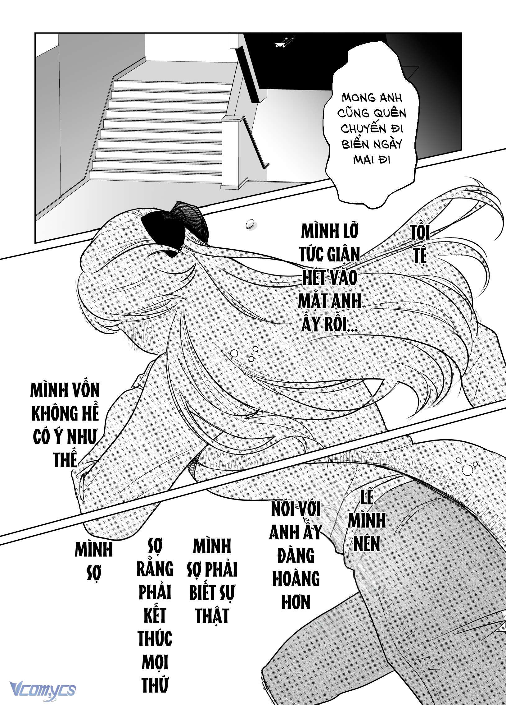[18+] Một Mình Với Tiền Bối Trong Đêm Bão~ Chapter 3 - Next 