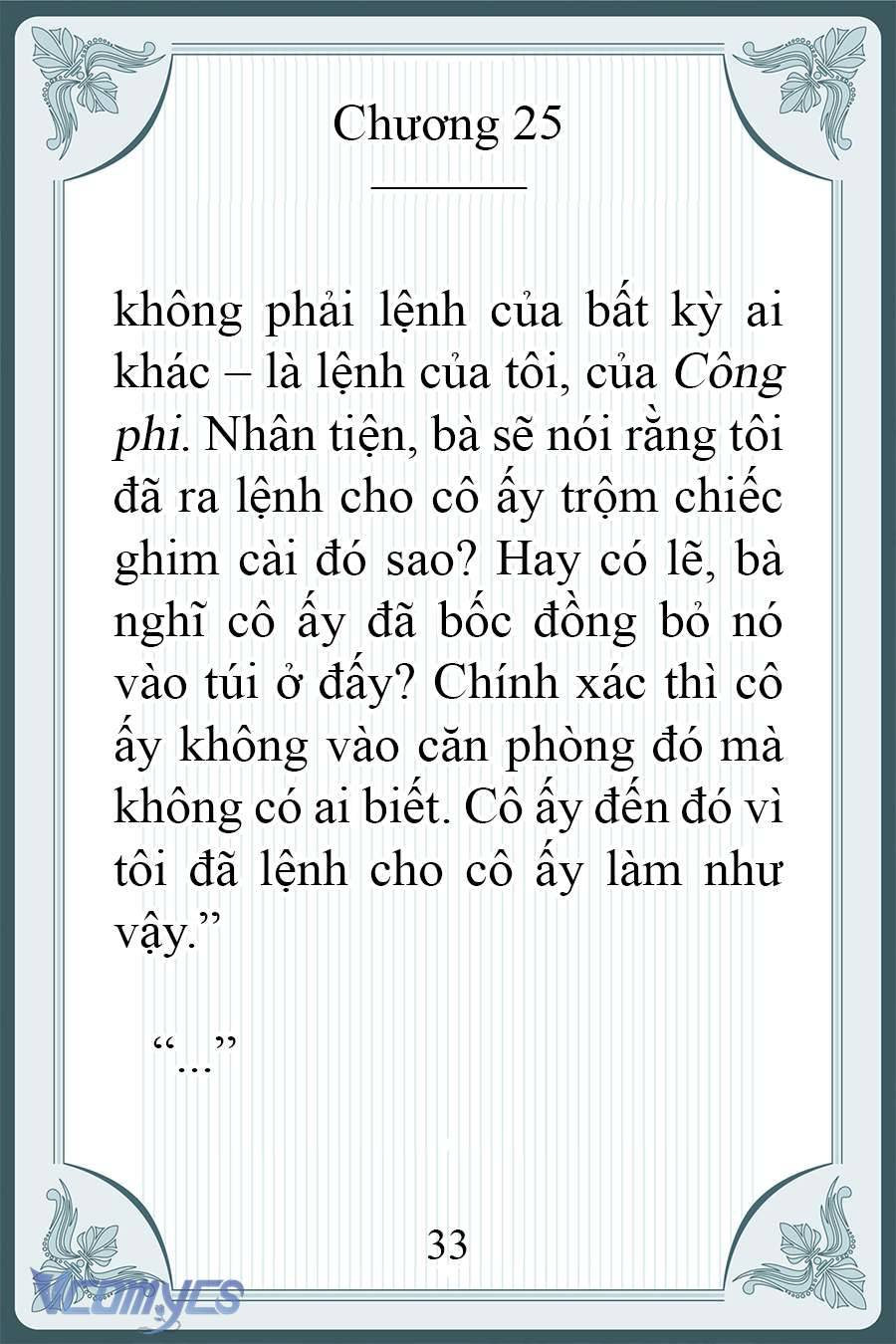 [Novel] Người Chồng Ghét Tôi Đã Mất Trí Nhớ Chap 25 - Next Chap 26