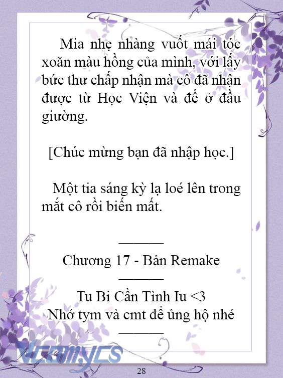 [Novel] Làm Ác Nữ Bộ Không Tốt Sao? Chap 17 - Next Chap 18