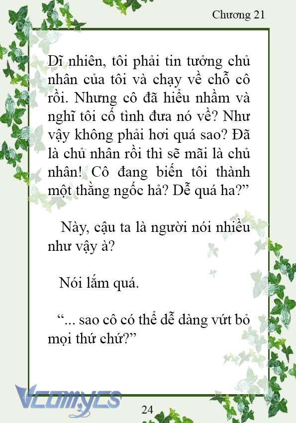 [Novel] Trở Thành Em Gái Của Nam Chính Tiểu Thuyết Đam Mỹ Chap 21 - Next Chap 22