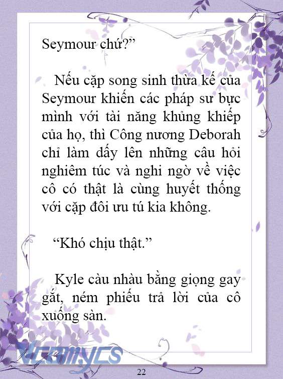 [Novel] Làm Ác Nữ Bộ Không Tốt Sao? Chap 21 - Next Chap 22