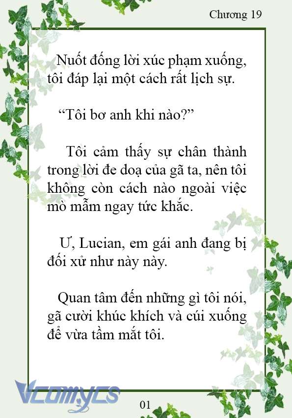 [Novel] Trở Thành Em Gái Của Nam Chính Tiểu Thuyết Đam Mỹ Chap 19 - Next Chap 20