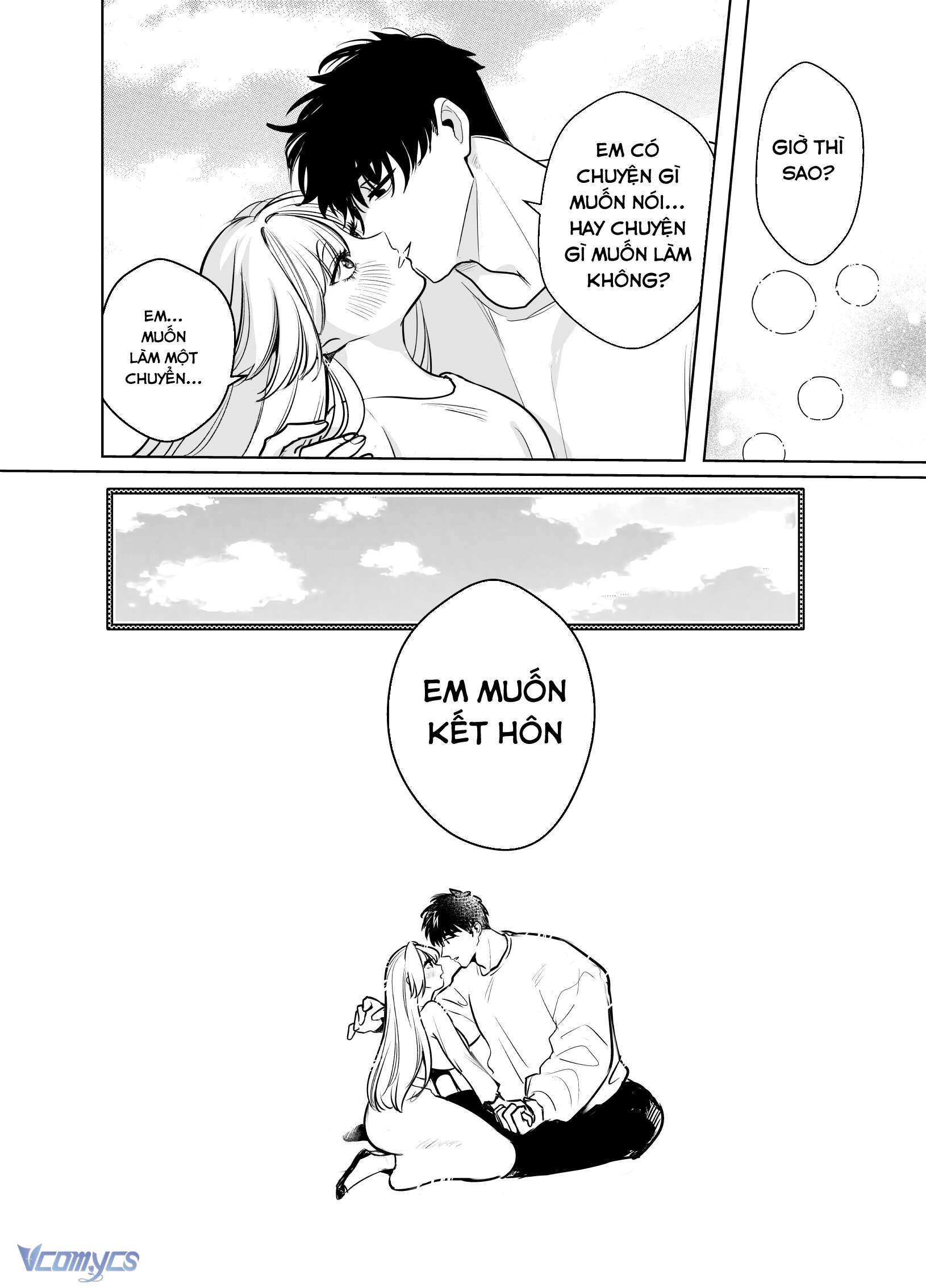 [18+] Một Mình Với Tiền Bối Trong Đêm Bão~ Chapter 3 - Next 