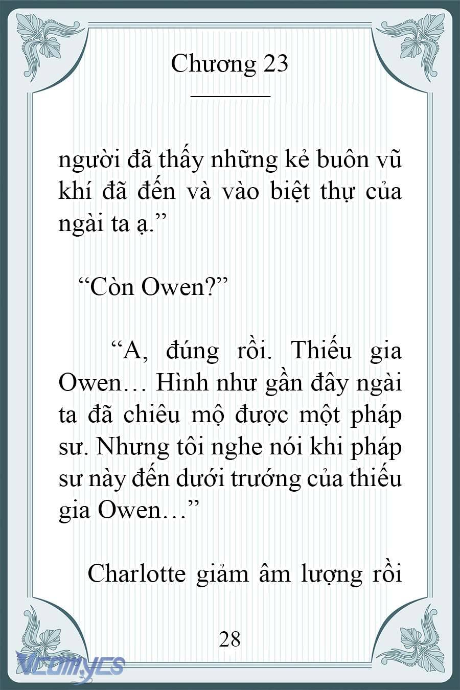 [Novel] Người Chồng Ghét Tôi Đã Mất Trí Nhớ Chap 23 - Next Chap 24