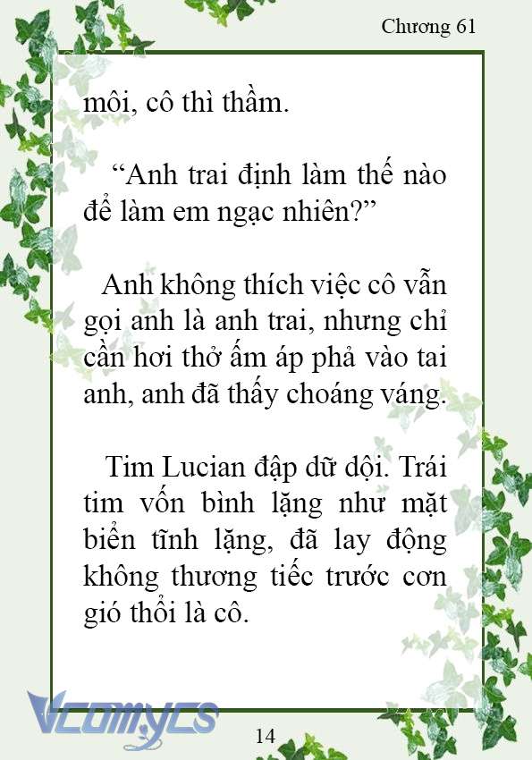 [Novel] Trở Thành Em Gái Của Nam Chính Tiểu Thuyết Đam Mỹ Chap 61 - Next Chap 62