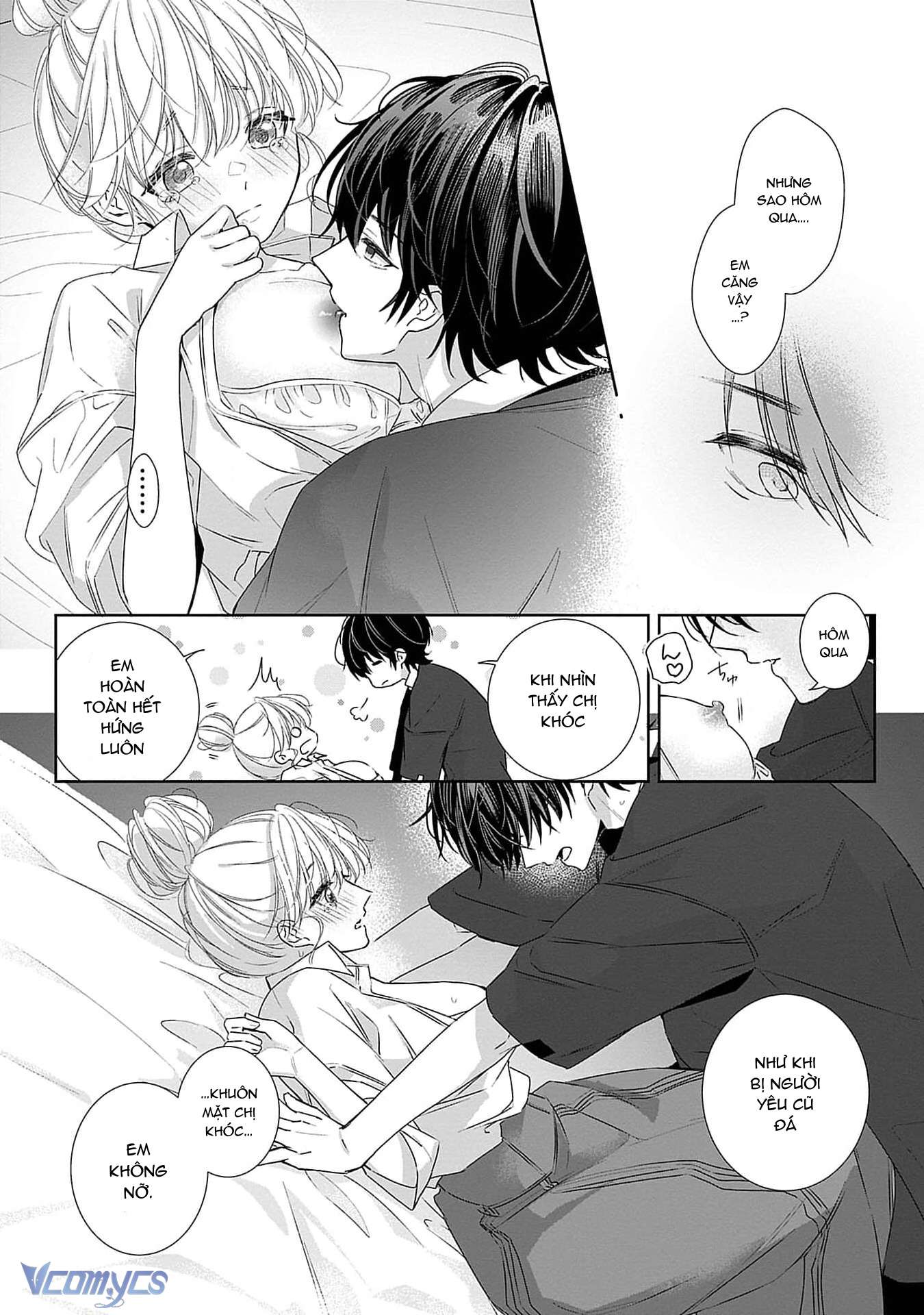 [18+]Bị Em Trai Nhà Bên Dụ Dỗ Rồi!!! Chap 10 - Trang 2