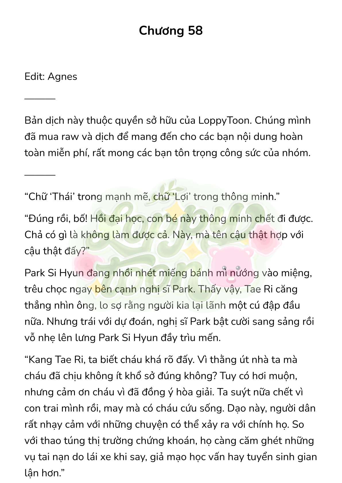 [Novel] Gửi Kẻ Xa Lạ Phản Bội Đạo Đức Chap 58 - Next Chap 59
