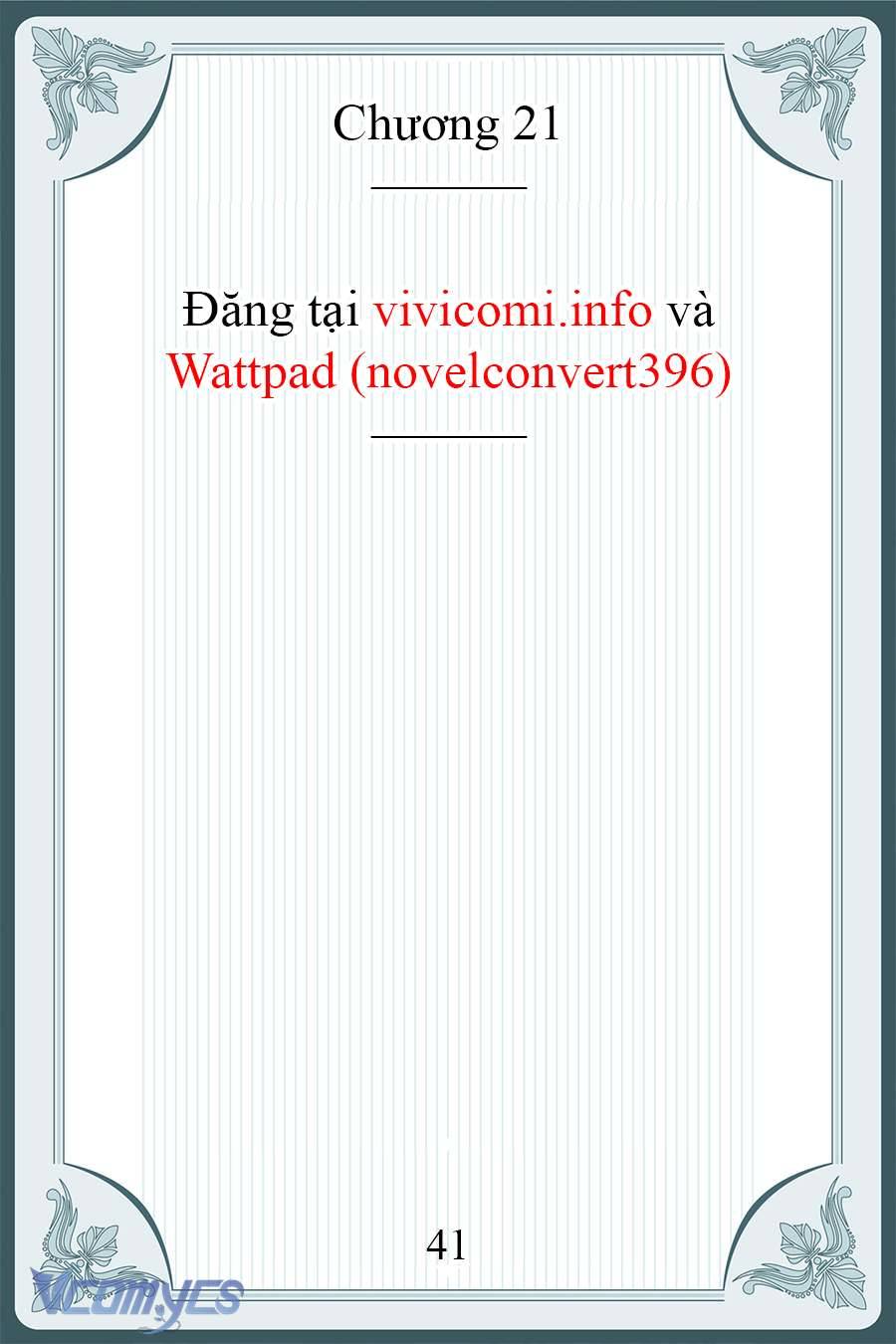 [Novel] Người Chồng Ghét Tôi Đã Mất Trí Nhớ Chap 21 - Next Chap 22