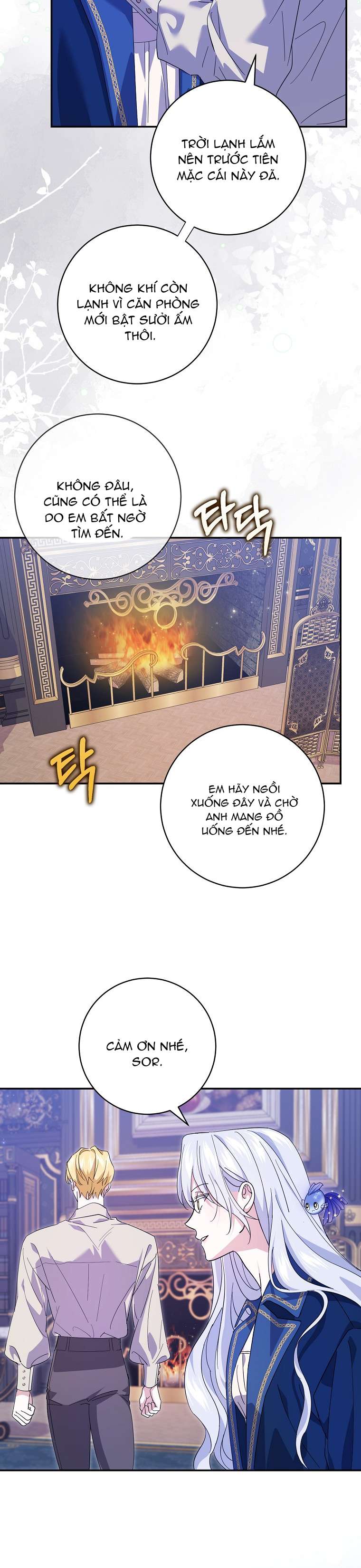 Vị Hôn Phu Phản Diện Cản Trở Con Đường Hoa Của Tôi Chap 22 - Next Chap 23