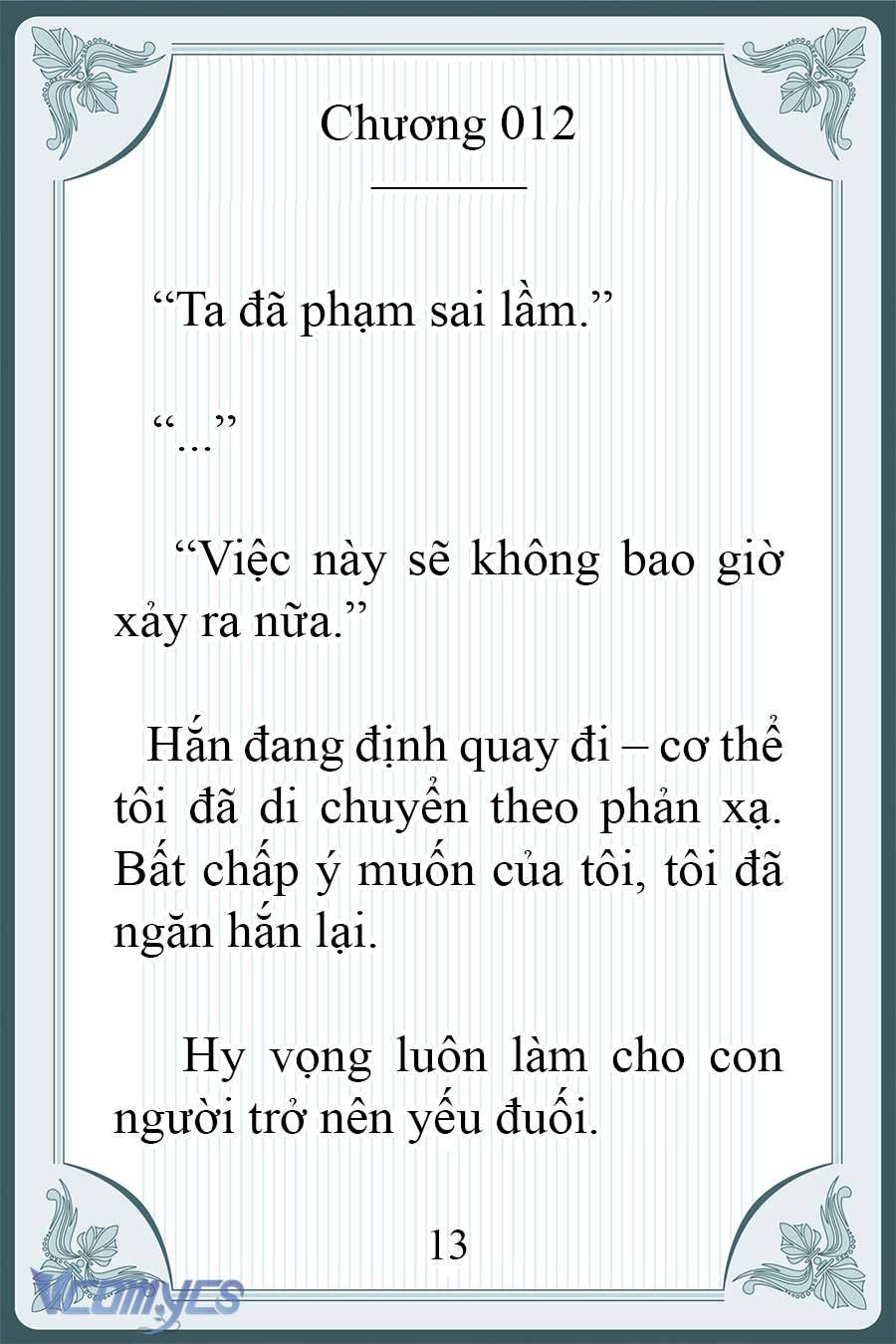 [Novel] Người Chồng Ghét Tôi Đã Mất Trí Nhớ Chap 12 - Next Chap 13