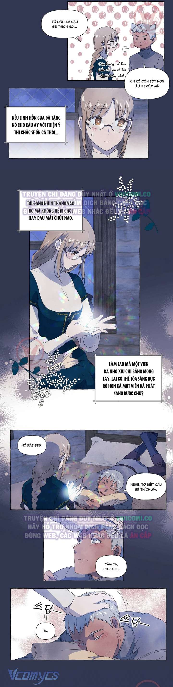 [18+] Chàng Sói Ngốc Và Nàng Thủ Thư Chapter 7 - Trang 3
