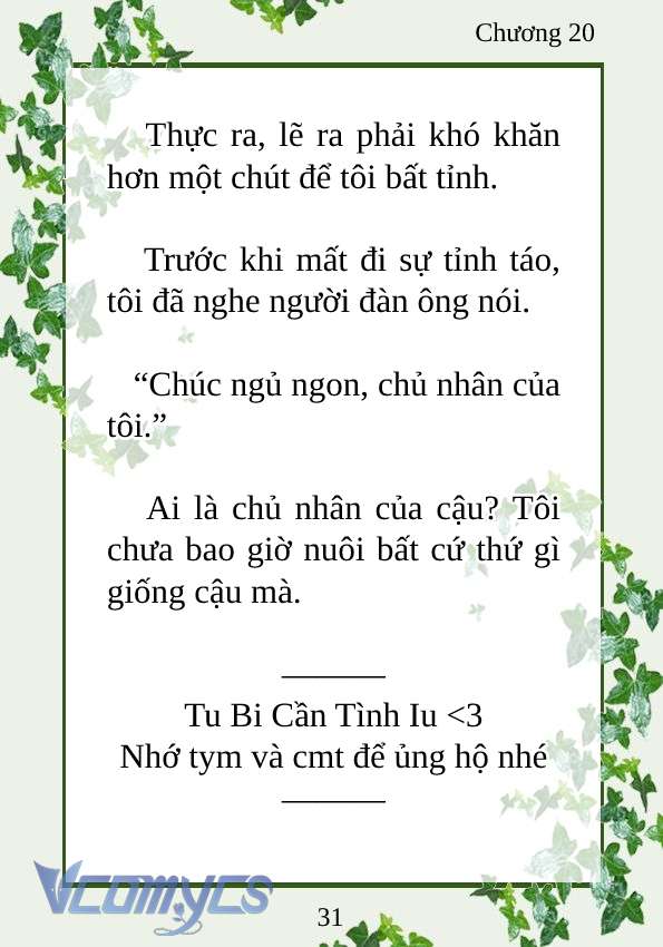 [Novel] Trở Thành Em Gái Của Nam Chính Tiểu Thuyết Đam Mỹ Chap 20 - Next Chap 21