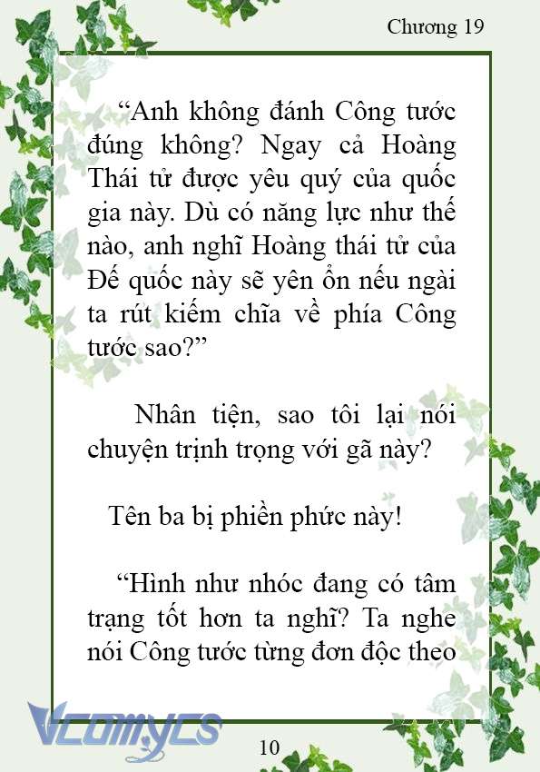 [Novel] Trở Thành Em Gái Của Nam Chính Tiểu Thuyết Đam Mỹ Chap 19 - Next Chap 20