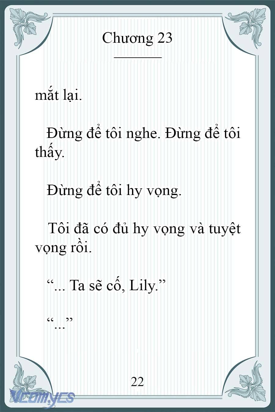 [Novel] Người Chồng Ghét Tôi Đã Mất Trí Nhớ Chap 23 - Next Chap 24