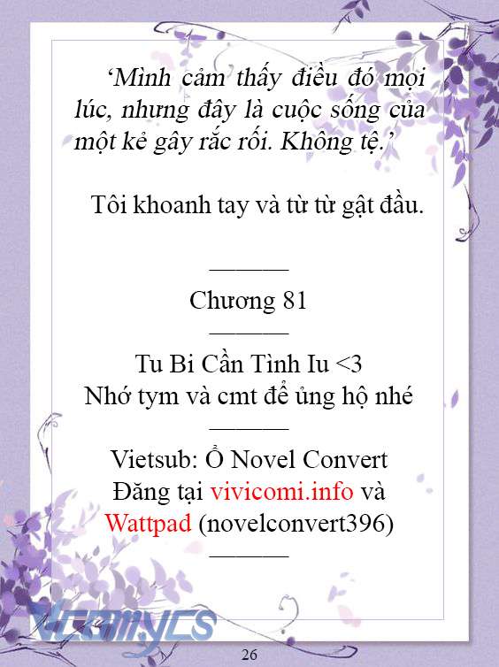 [Novel] Làm Ác Nữ Bộ Không Tốt Sao? Chap 81 - Next Chap 82