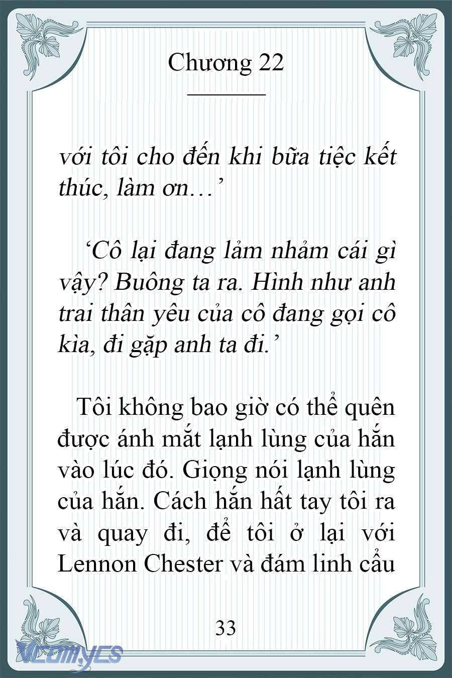 [Novel] Người Chồng Ghét Tôi Đã Mất Trí Nhớ Chap 22 - Next Chap 23