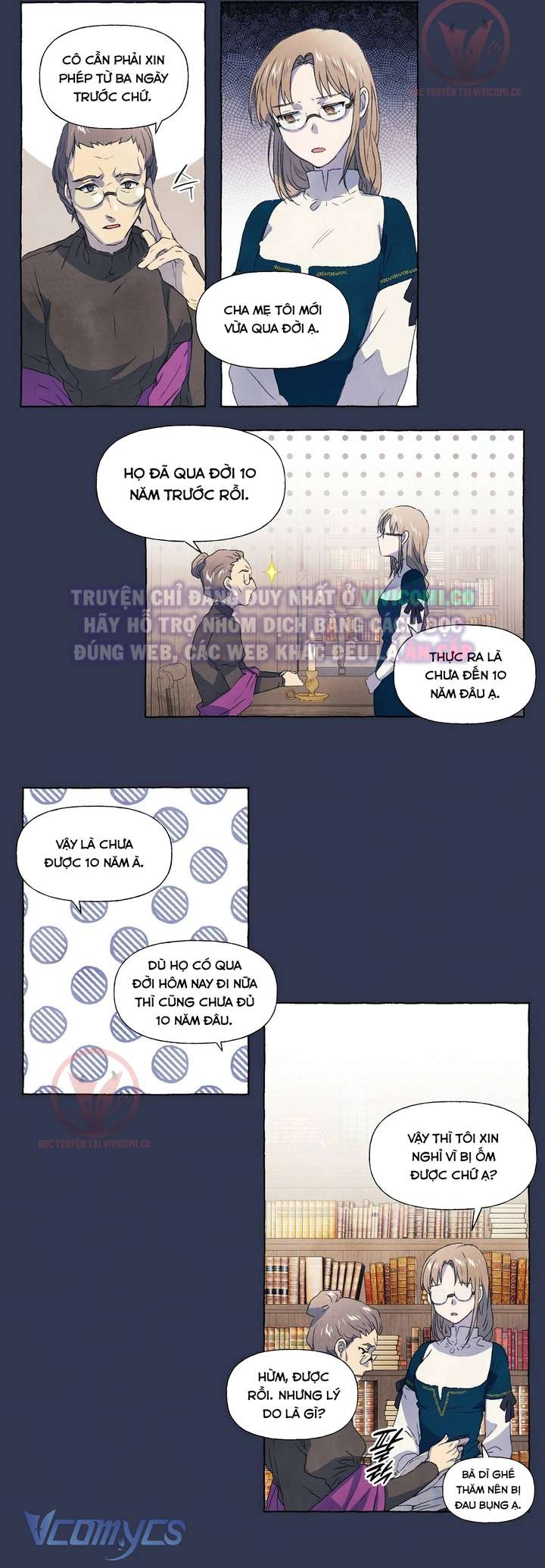 [18+] Chàng Sói Ngốc Và Nàng Thủ Thư Chapter 15 - Trang 3