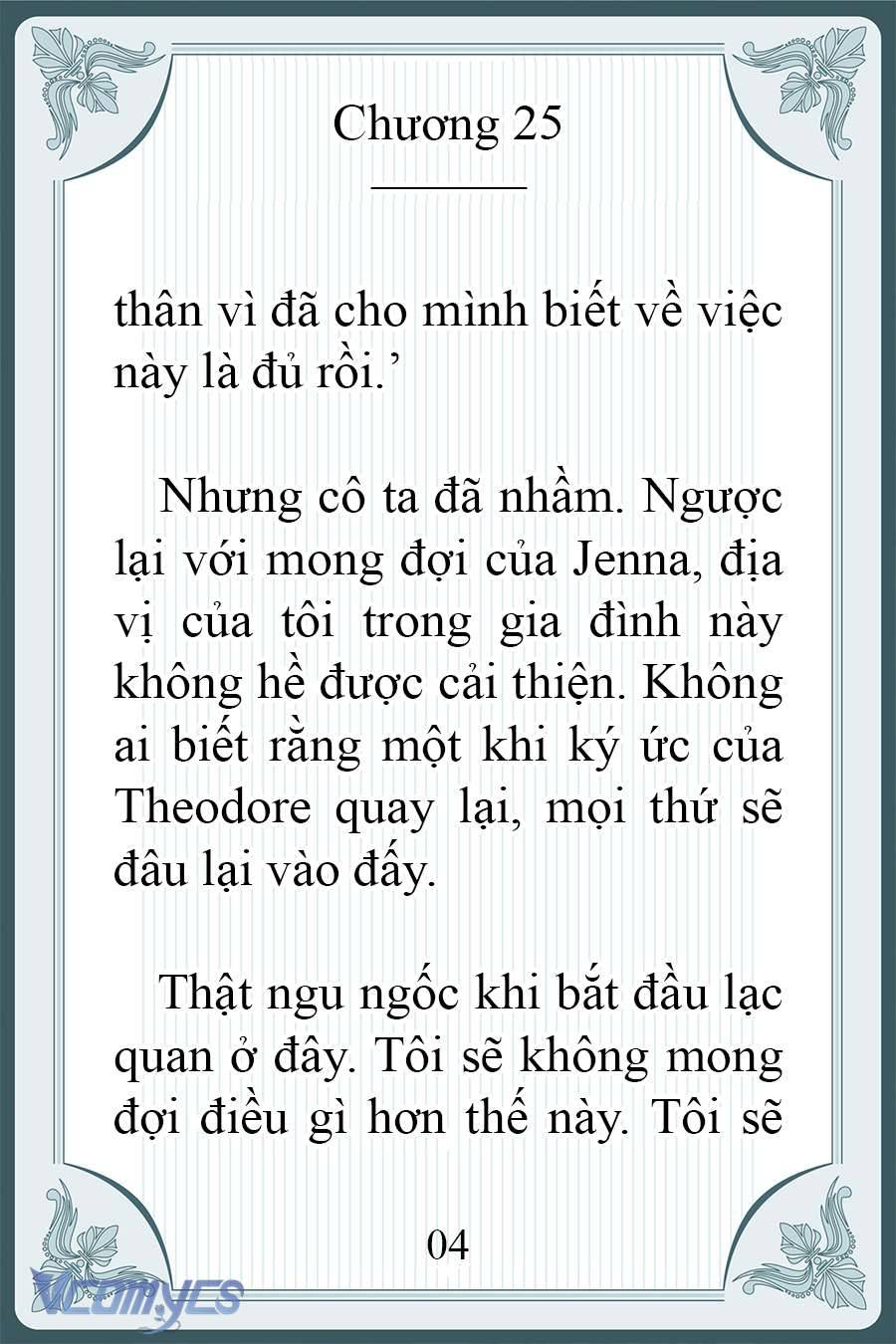 [Novel] Người Chồng Ghét Tôi Đã Mất Trí Nhớ Chap 25 - Next Chap 26