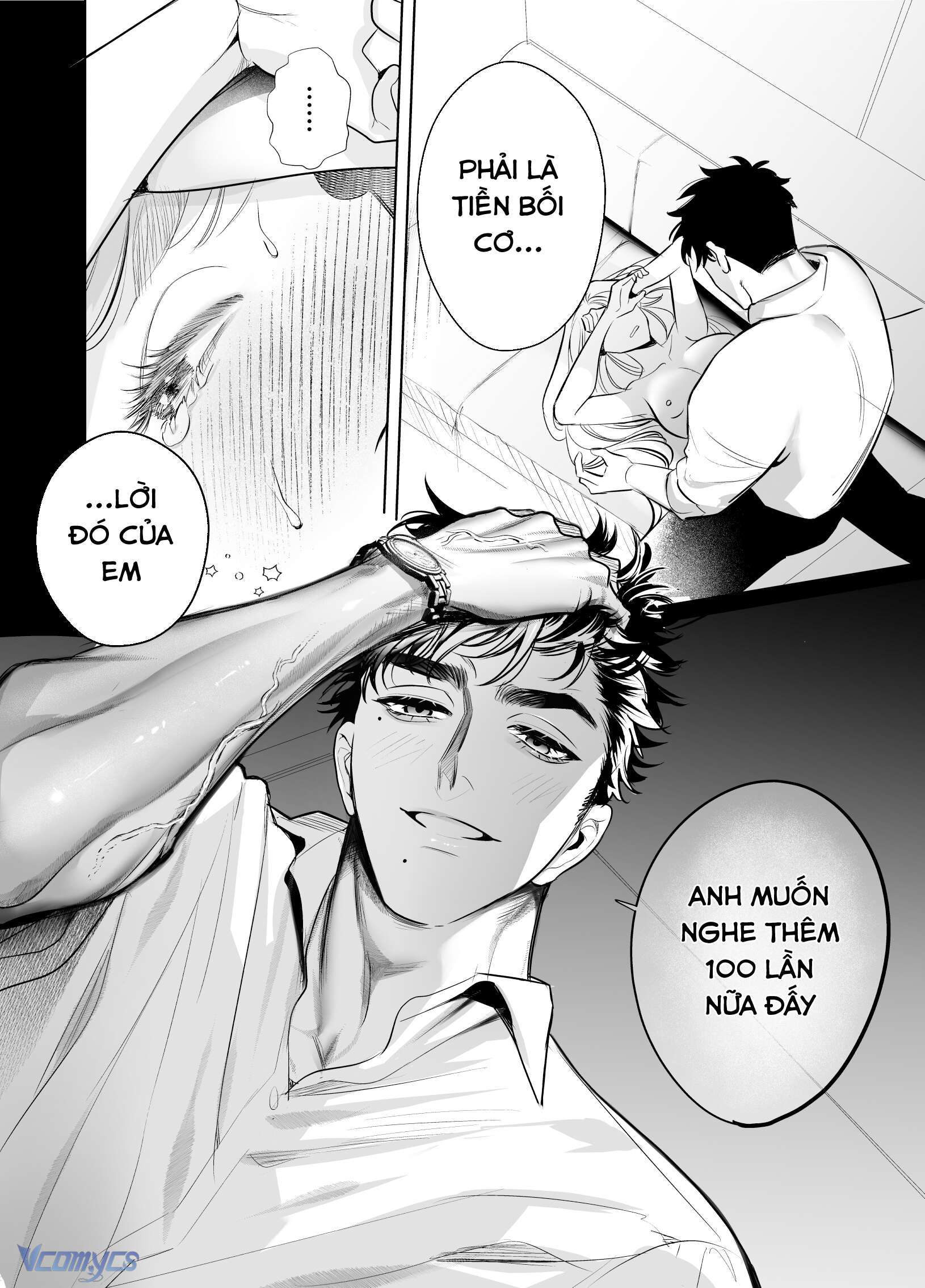 [18+] Một Mình Với Tiền Bối Trong Đêm Bão~ Chapter 3 - Next 