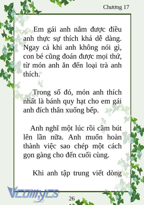 [Novel] Trở Thành Em Gái Của Nam Chính Tiểu Thuyết Đam Mỹ Chap 17 - Next Chap 18