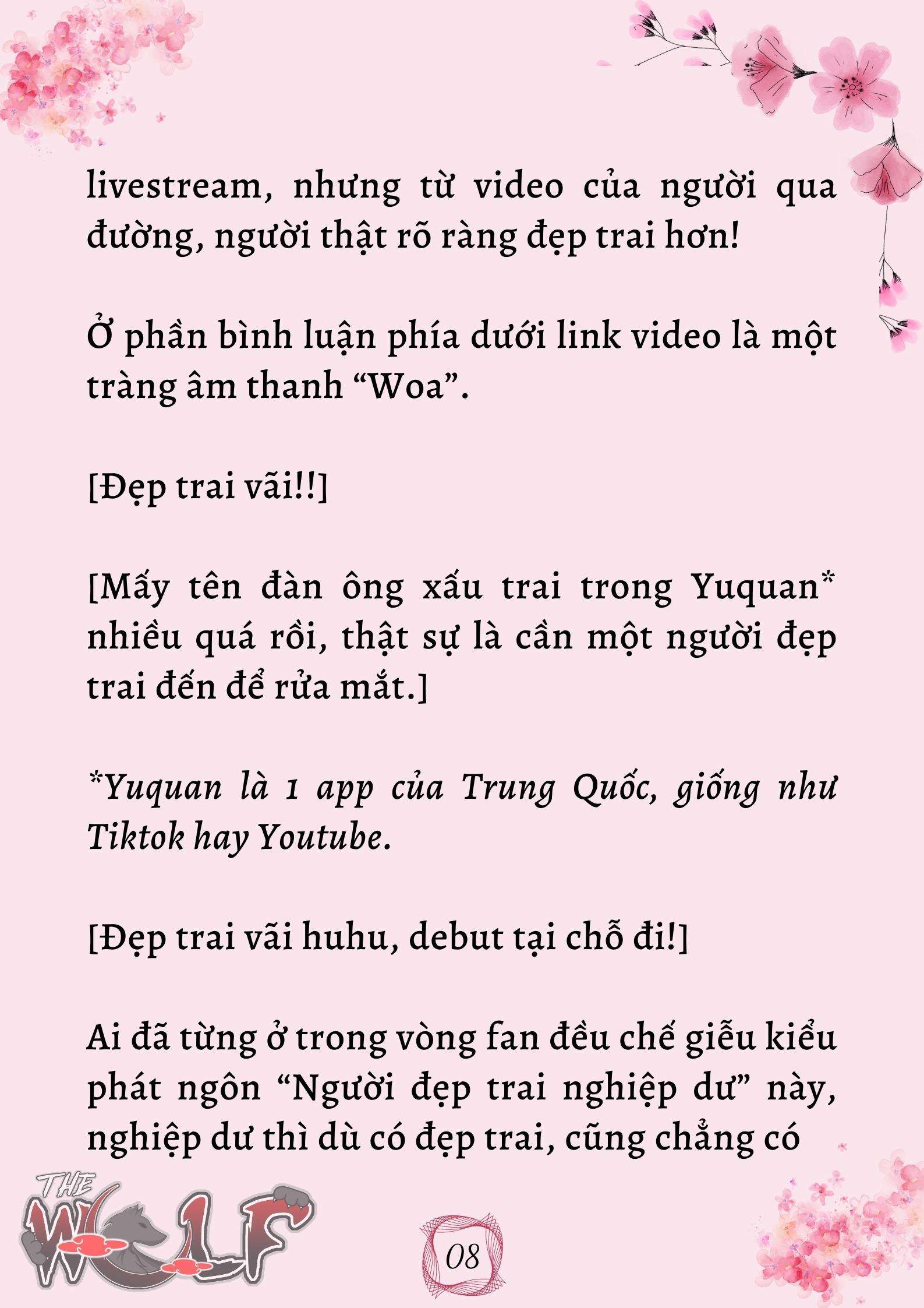 Xuyên Không Vào Nhóm Nhạc Nam 200 Người Chap 3 - Trang 2