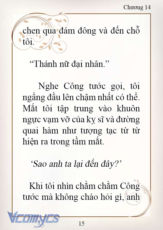 [Novel] Mê Lộ Của Emilone Chap 14 - Trang 2