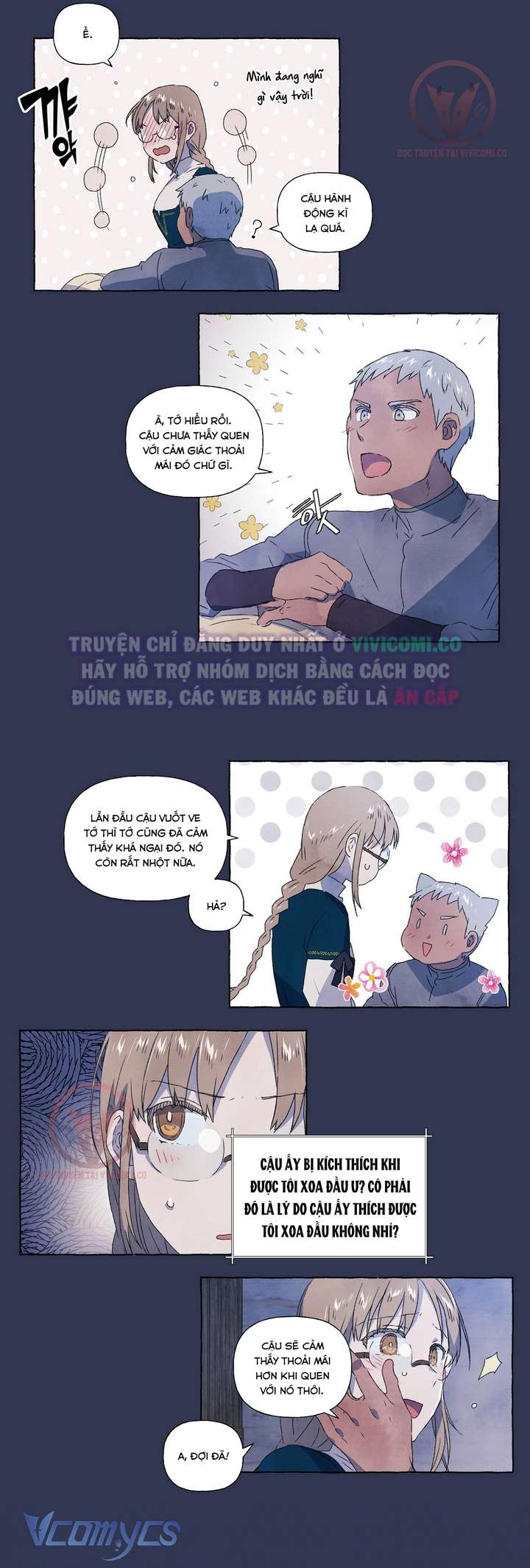 [18+] Chàng Sói Ngốc Và Nàng Thủ Thư Chapter 7 - Trang 3