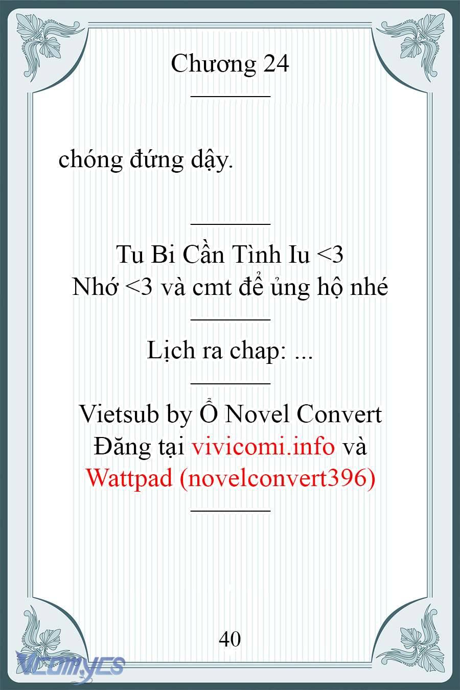 [Novel] Người Chồng Ghét Tôi Đã Mất Trí Nhớ Chap 24 - Next Chap 25